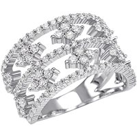 Ring Bliss Woman in Silver Zirconia 20066710-15 - 20066710-15